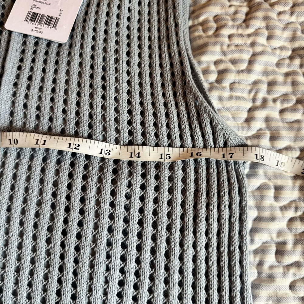 Le AL.X Crochet knit sleeveless  Maxi Dress - Picture 4 of 10